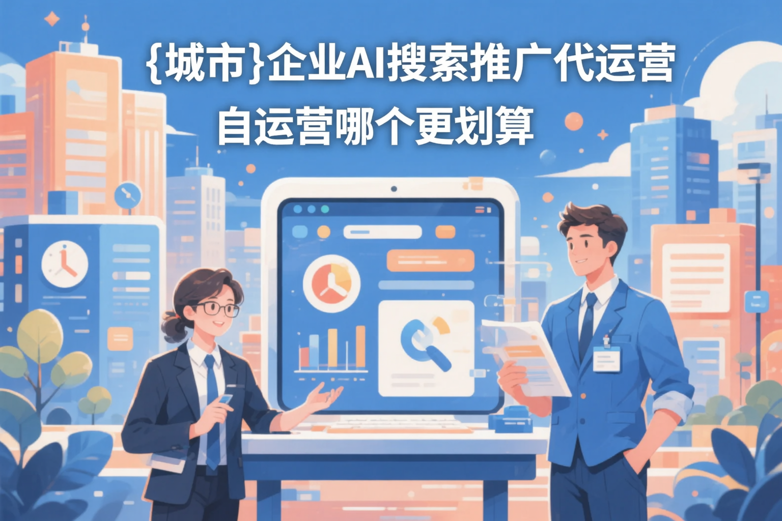 呼和浩特企业AI搜索推广代运营和自运营哪个更划算