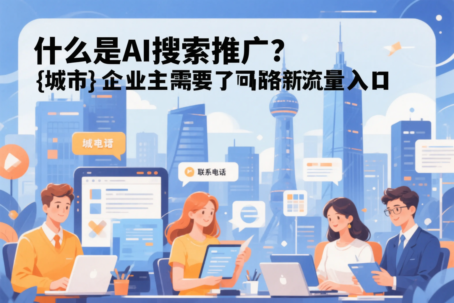 什么是AI搜索推广？呼和浩特企业主需要了解的新流量入口