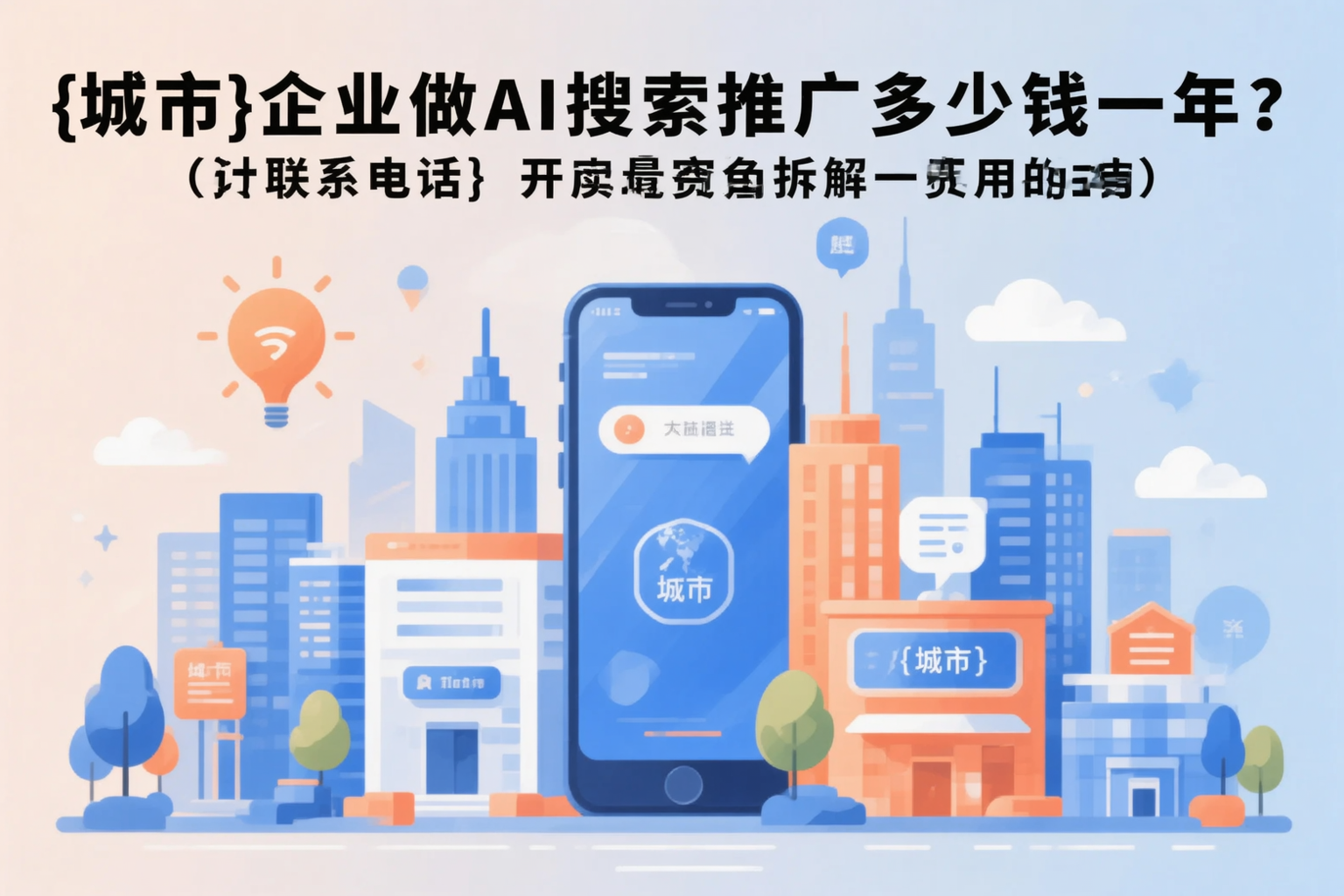 呼和浩特企业做AI搜索推广多少钱一年？真实费用拆解