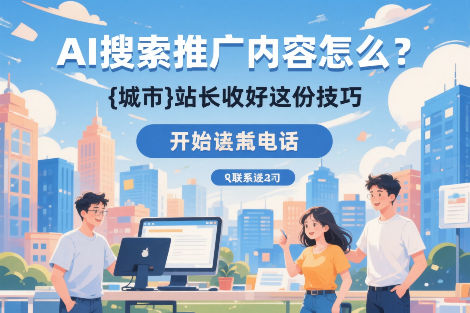 AI搜索推广内容怎么写？呼和浩特站长收好这份技巧
