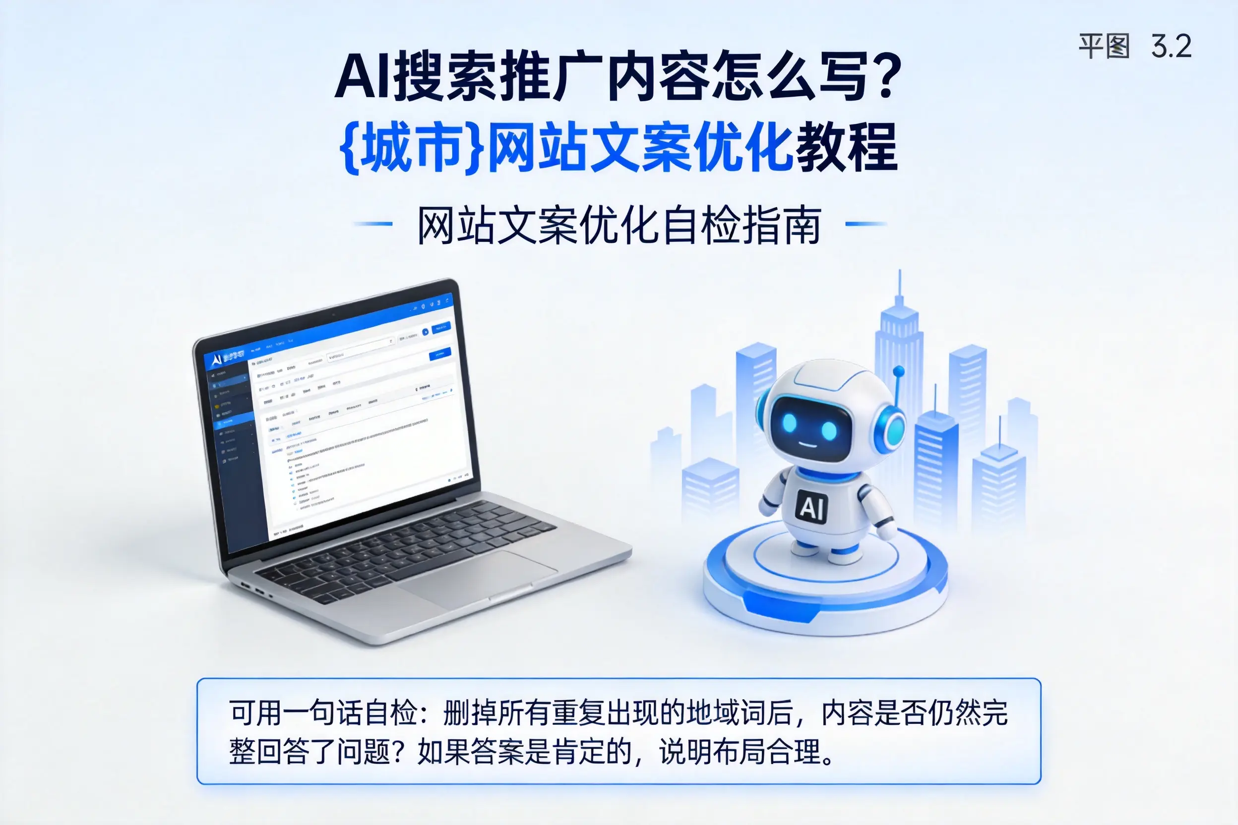 AI搜索推广内容怎么写？呼和浩特网站文案优化教程