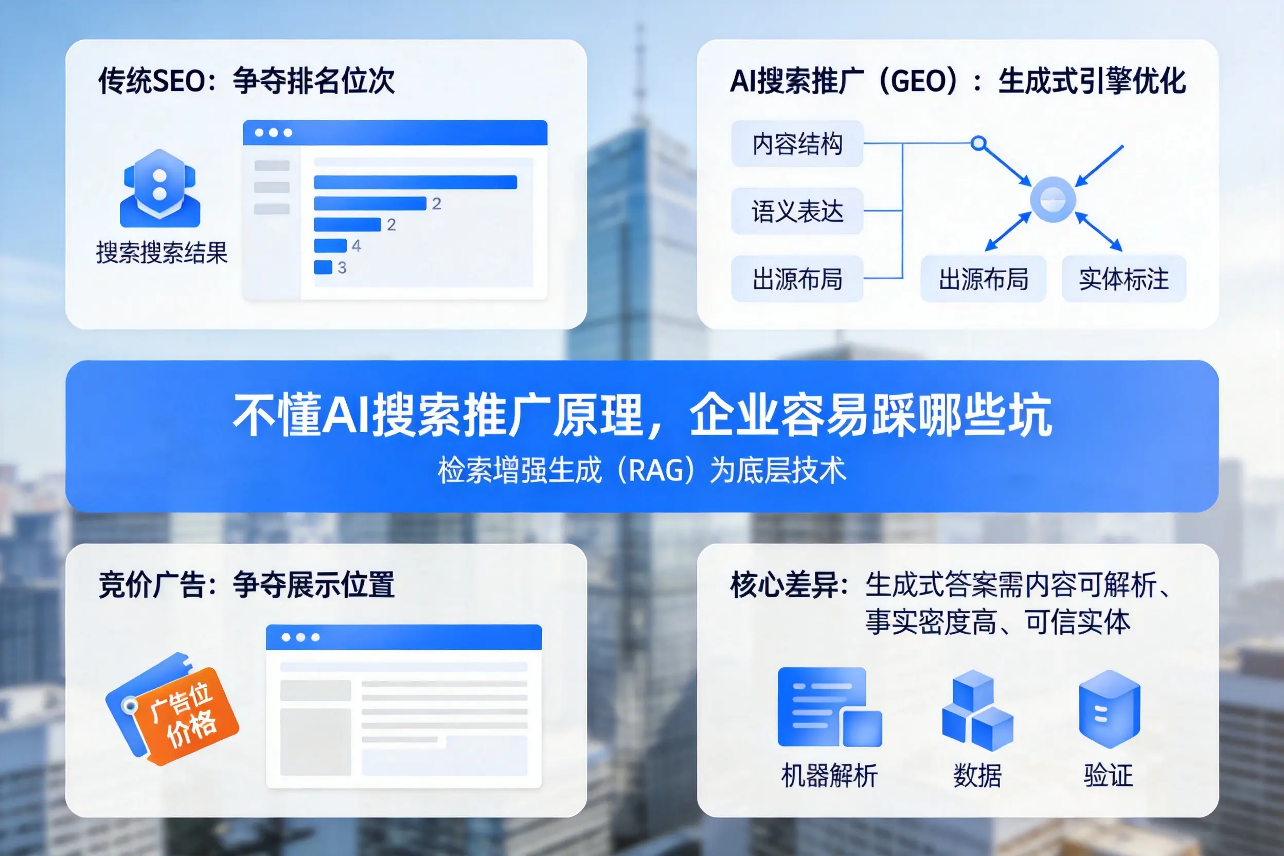 不懂AI搜索推广原理，呼和浩特企业容易踩哪些坑