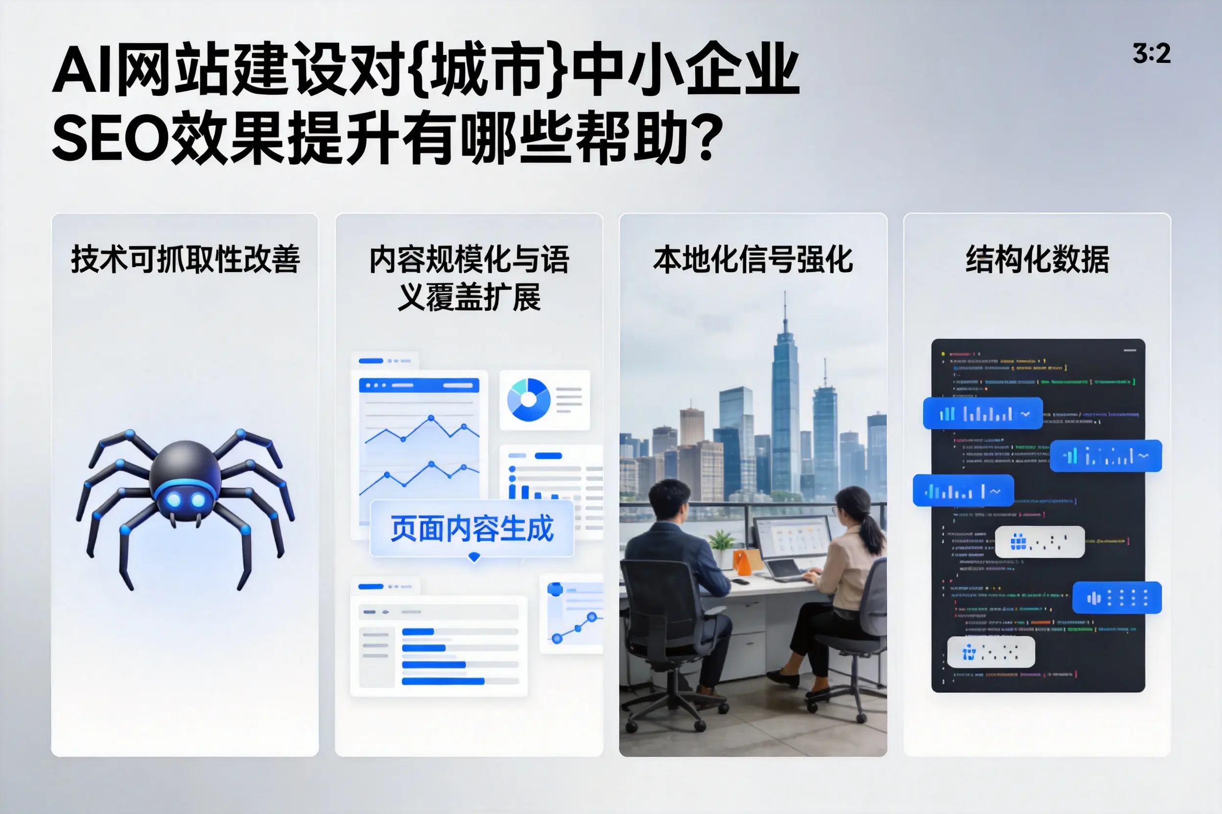 AI网站建设对呼和浩特中小企业SEO效果提升有哪些帮助？