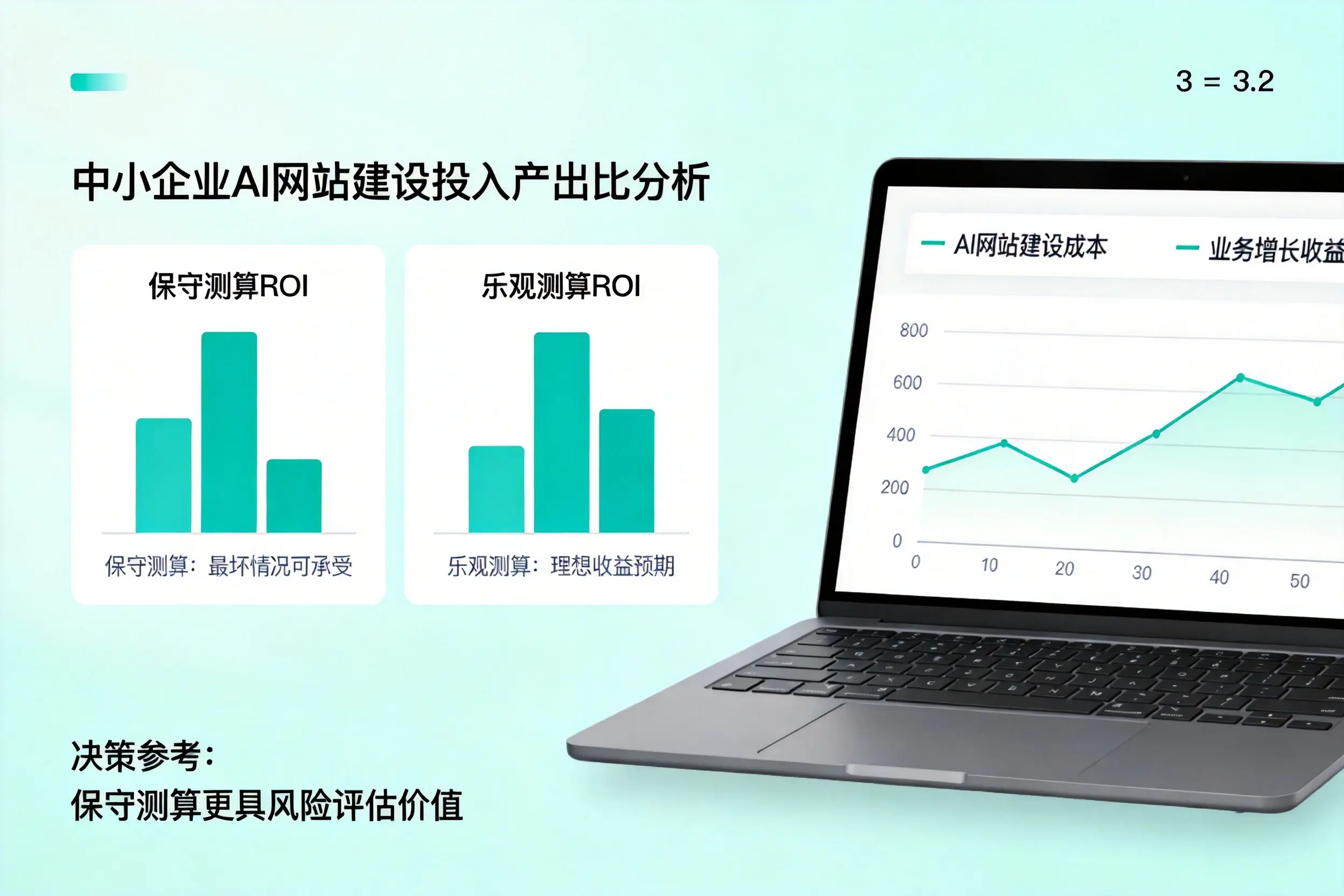 呼和浩特中小企业AI网站建设投入产出比怎么算?先看这份分析