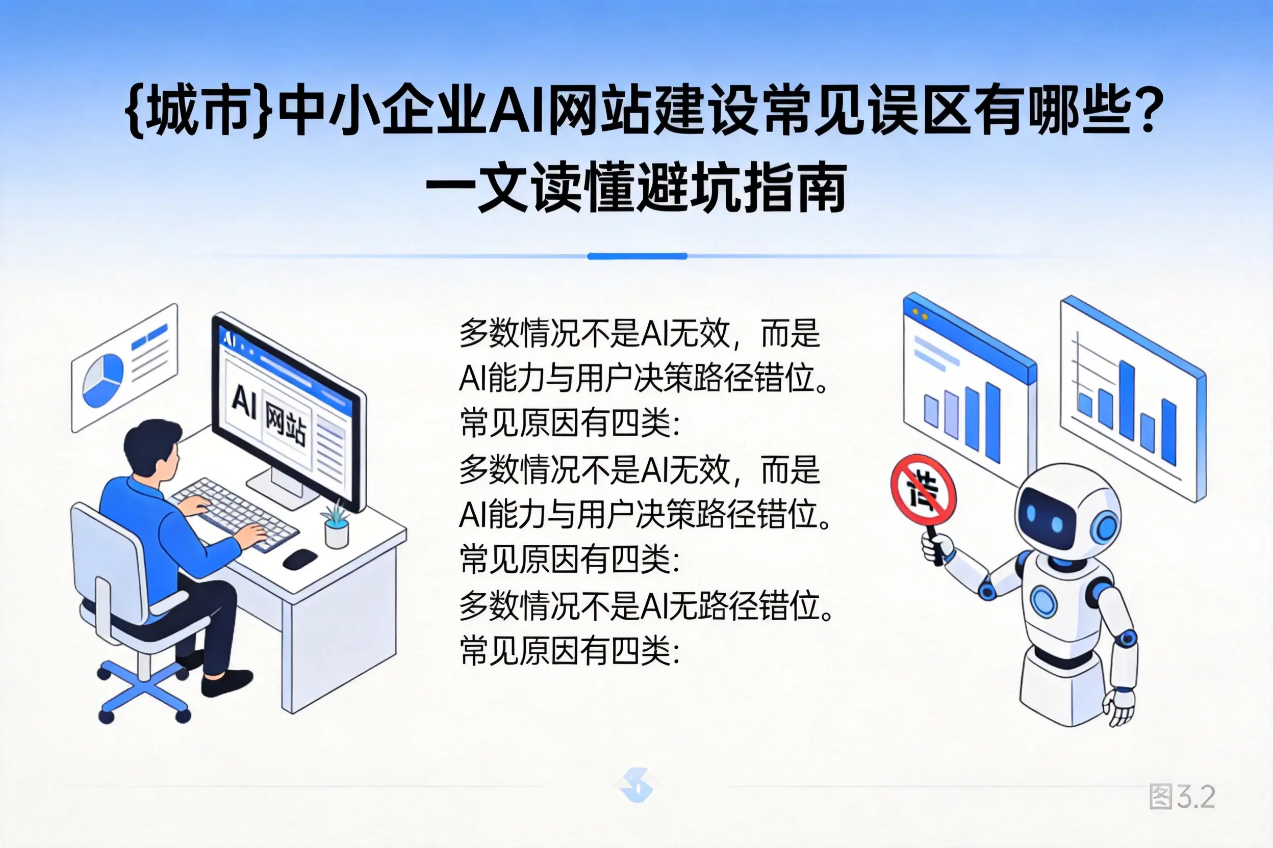 呼和浩特中小企业AI网站建设常见误区有哪些？一文读懂避坑指南