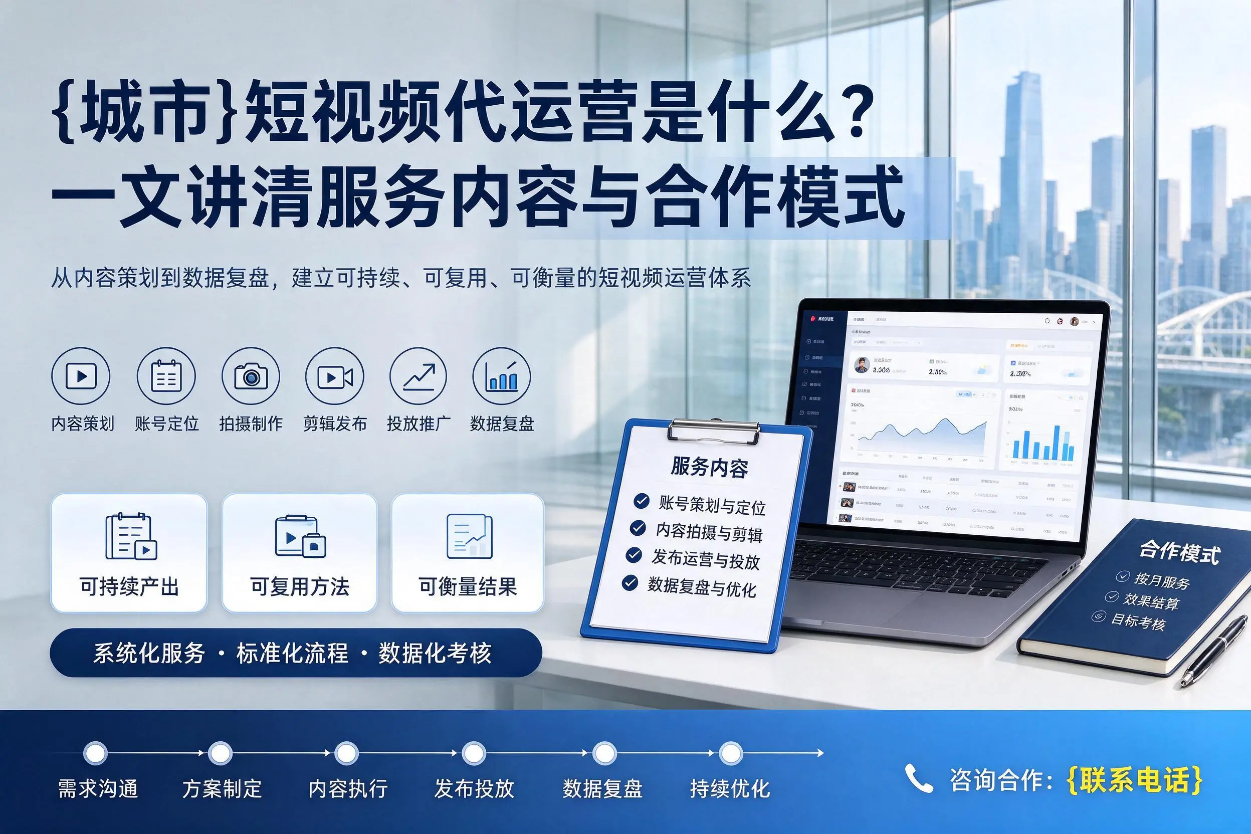 呼和浩特短视频代运营是什么?一文讲清服务内容与合作模式
