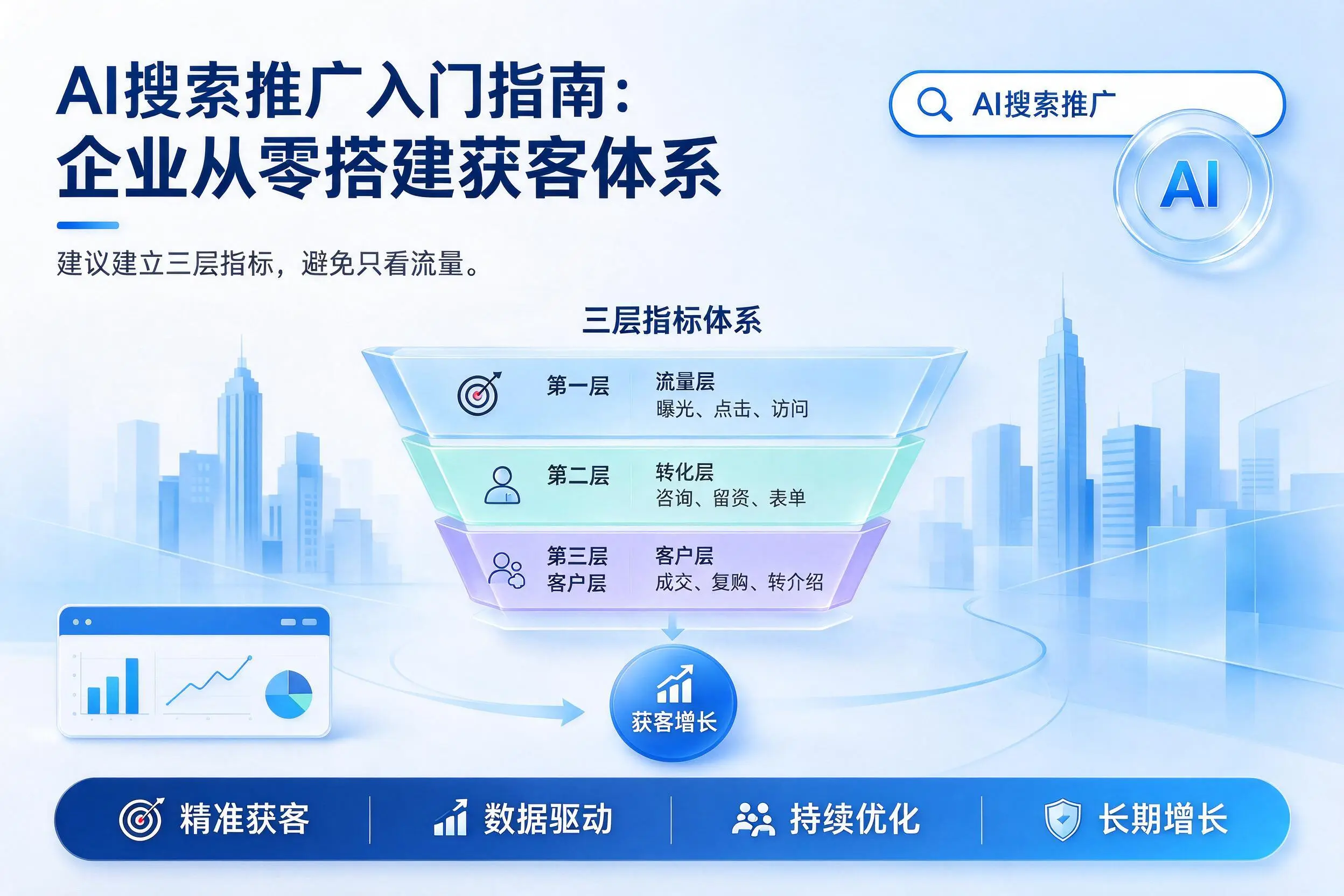 AI搜索推广入门指南：呼和浩特企业从零搭建获客体系